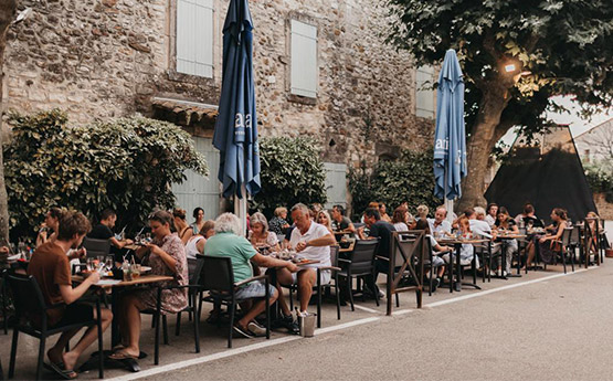 Restaurant le bouchon Aiguèze